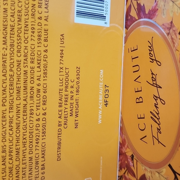 Ace Beaute Falling For You Eyeshadow Palette - Picture 10 of 12